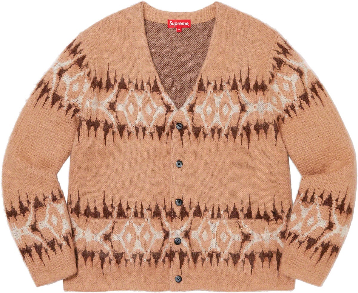 Abstract Stripe Cardigan view 6
